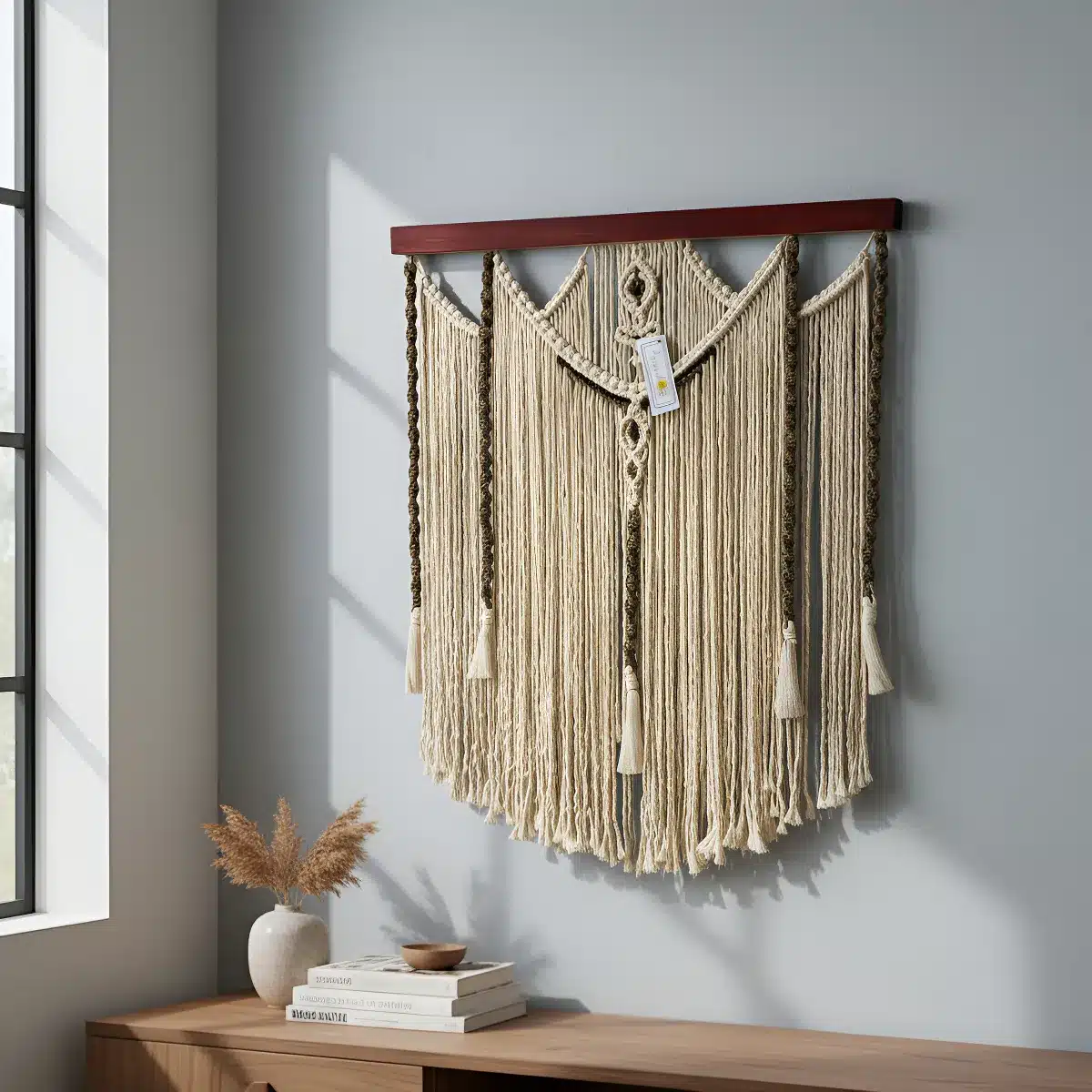 tapiz-con-espirales-y-cenefa-de-madera