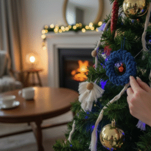 Coronas de Adorno Árbol Navideño