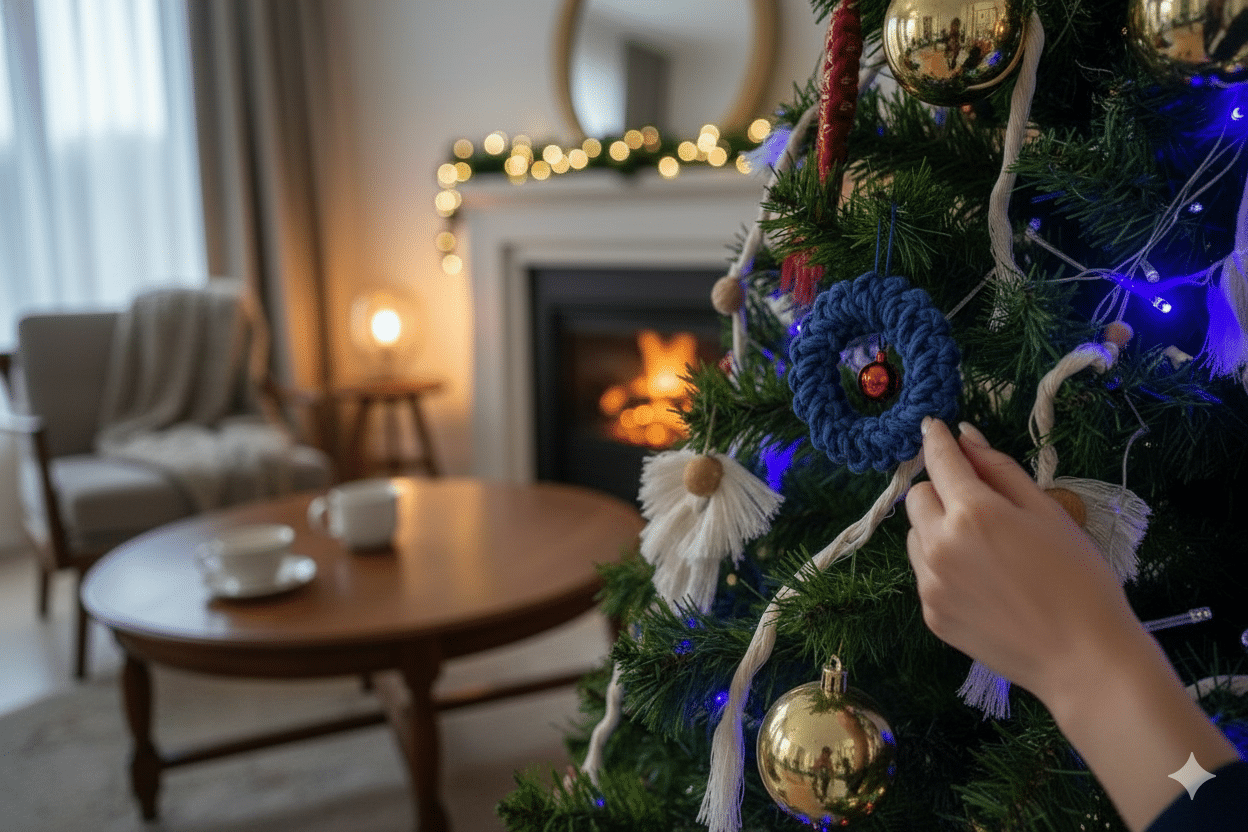 Coronas de Adorno Árbol Navideño