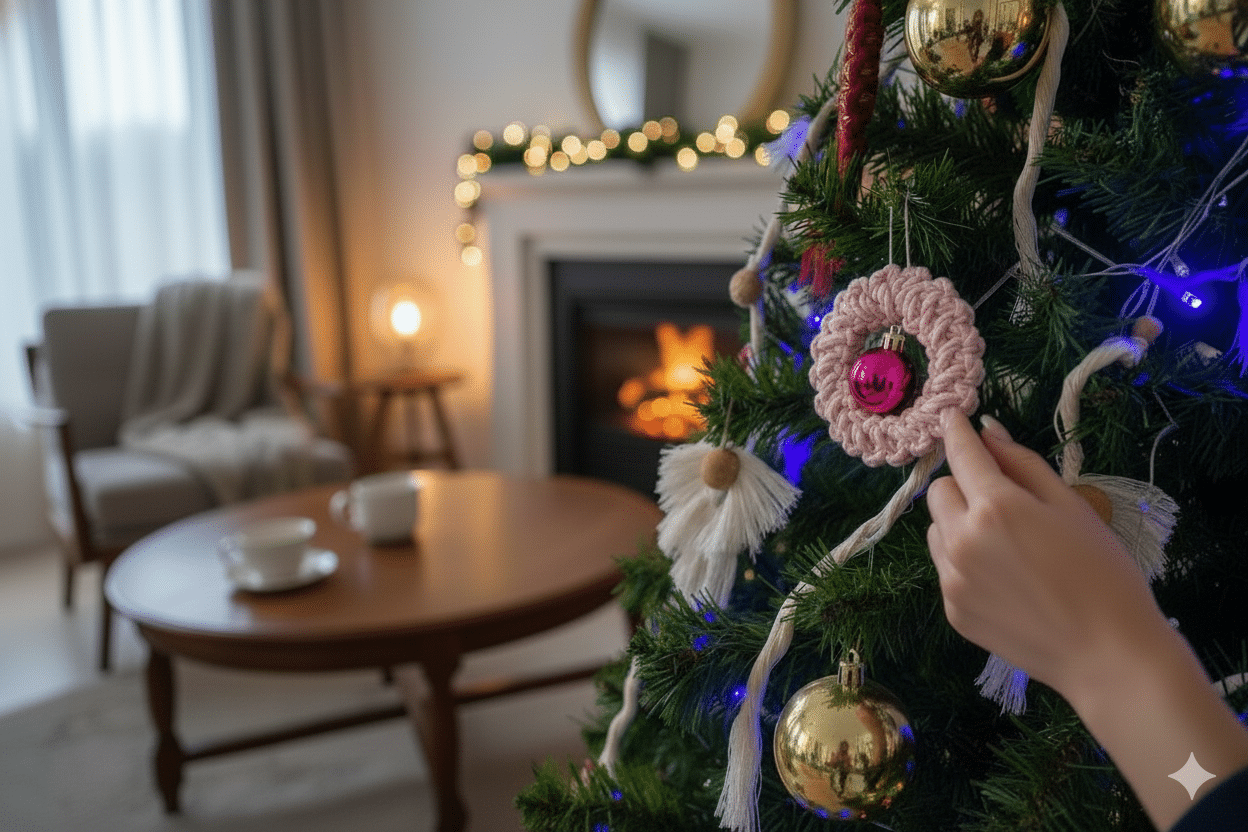 Coronas de Adorno Árbol Navideño - Imagen 9