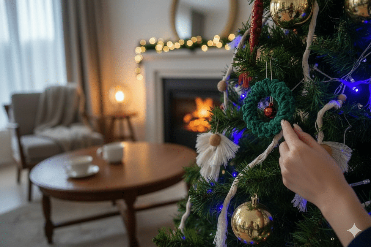 Coronas de Adorno Árbol Navideño - Imagen 7