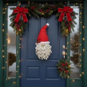 Santa Claus Gorro de Tela 50 cm